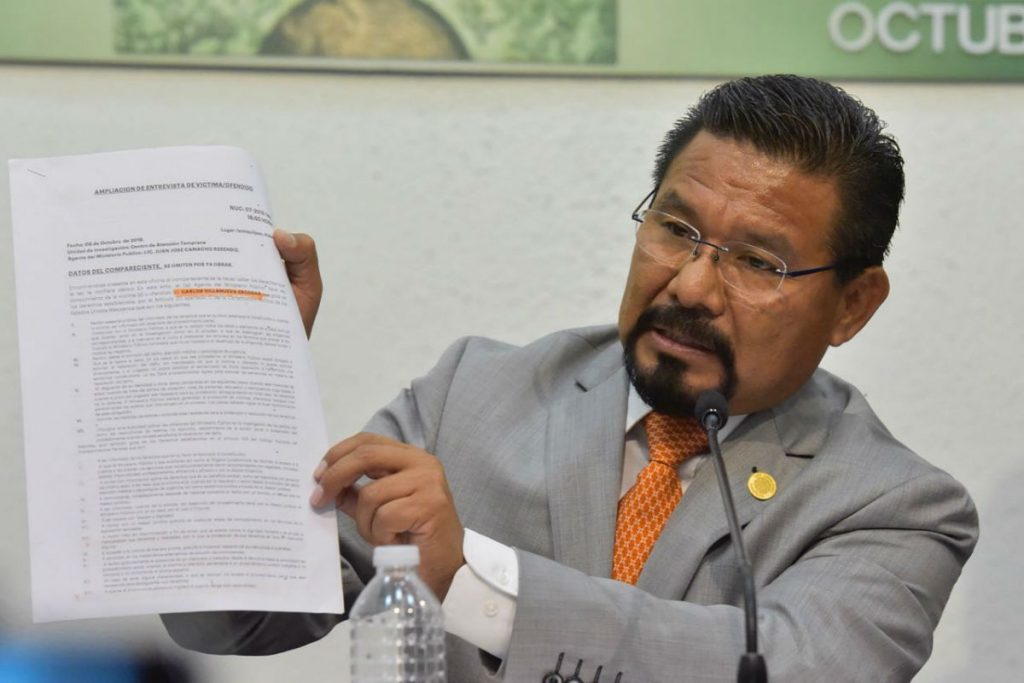 “No me ampararé en mi fuero… estoy a disposición de las autoridades”: Cipriano Charrez