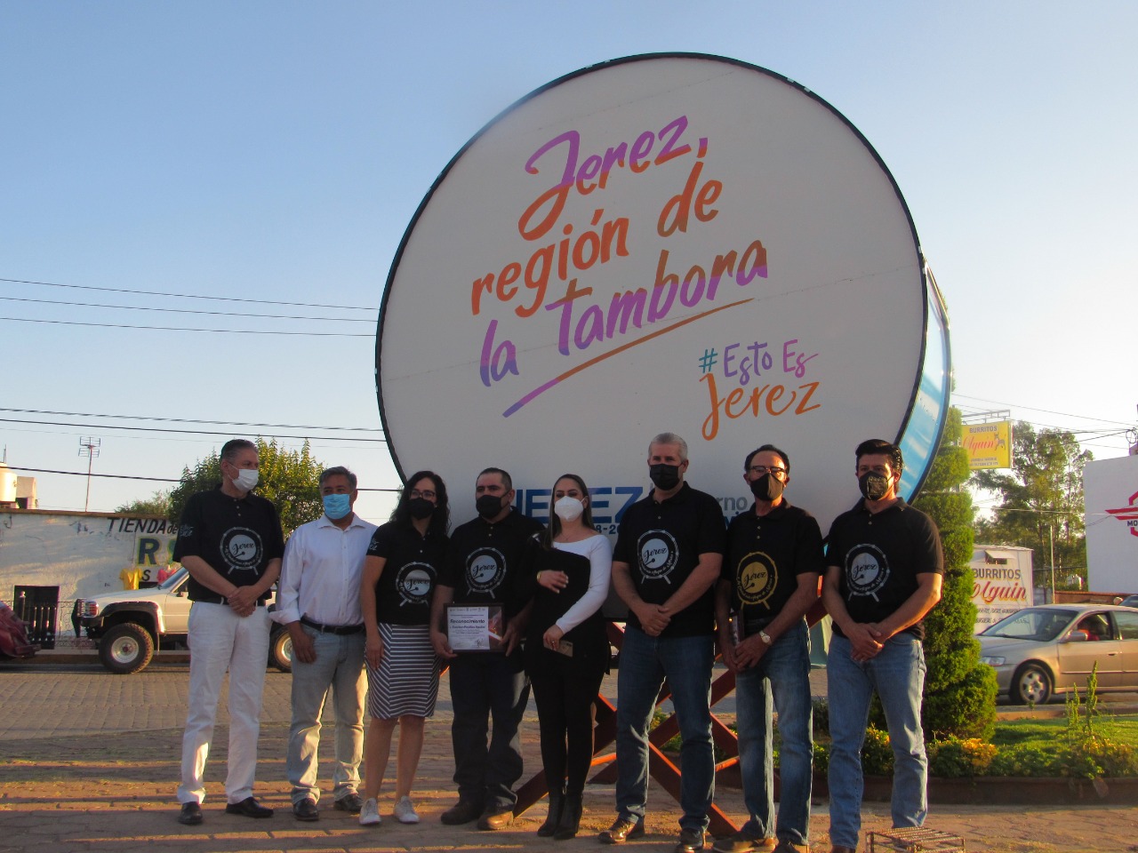 LA TAMBORA MONUMENTAL, SÍMBOLO DE UN PUEBLO ALEGRE COMO JEREZ